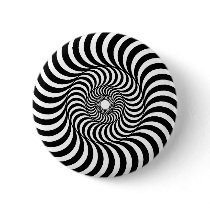 liquid - Op Art Button