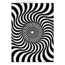 liquid - Op Art Card