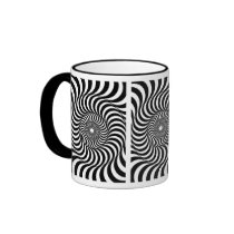 liquid - Op Art Mugs