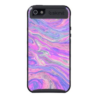 Liquid Pink Abstract  iPhone Case
