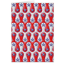 Liquid Stars and Stripes cards by Raftiinstitute Liquid Stars and Stripes cards