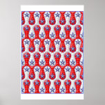 Liquid Stars and Stripes posters