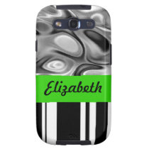 Liquid Stripes Green Samsung Galaxy Case casemate cases