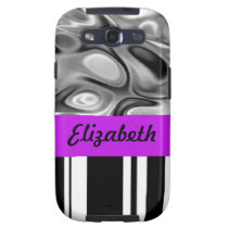 Liquid Stripes Purple Samsung Galaxy Case casemate cases