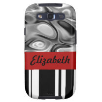 Liquid Stripes Red Samsung Galaxy Case casemate cases