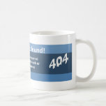 Líquido 404 no encontrados taza