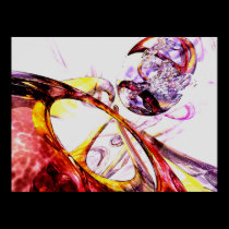 Liquified Abstract Poster posters