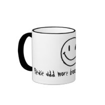 Liquored up coffee cup mugs