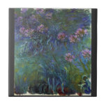 Lirios de la joyería de Claude Monet Tejas Ceramicas