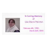 Lisa Dawn Newton Photo Card Template