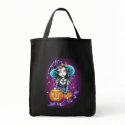 "Lisa" Halloween Pumpkin Witch Bag by mykajelina "Lisa" Halloween Pumpkin Witch Bag