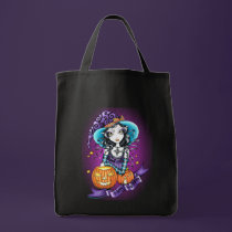 "Lisa" Halloween Pumpkin Witch Bag bags