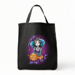 "Lisa" Halloween Pumpkin Witch Bag