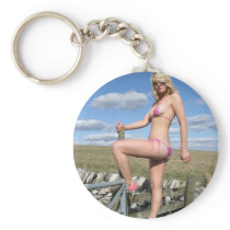 Lisa, Pink Microkini Key Chain