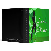 Lisa's Fashion Binder In Green