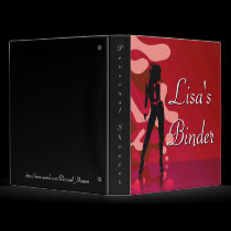 Lisa's Fashion Binder In Red