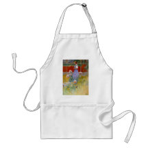 Lisbeth with Peonies Aprons