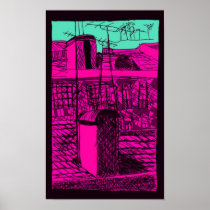 lisbon roof print