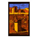lisbon roofs posters