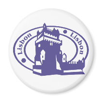 Lisbon Stamp magnets