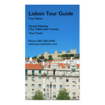 Lisbon Tour Guide Business Card