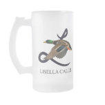 Lisella Calls Logo Frosted Mug