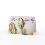 Lisianthus Sympathy card