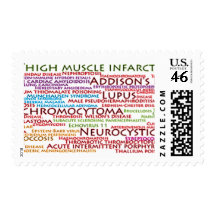 List of Diseases Postage Stamp