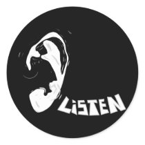Listen stickers