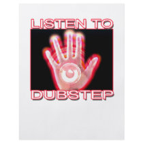 LISTEN TO DUBSTEP FLYER DESIGN