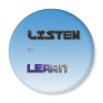 Listen to Learn Fridge Magnets