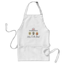 Listen To Me Bitch Dispatcher Apron by RealSlogans Listen To Me Bitch Dispatcher Apron