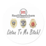 Listen To Me Dispatcher Sticker