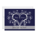 Listen to My Heart Wedding Invitations
