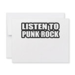 LISTEN TO PUNK ROCK MUSIC
