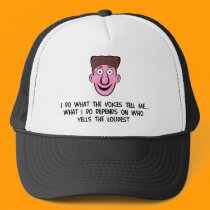 Listen To The Voices hats by clarachandler Listen To The Voices hats