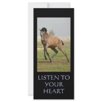 LISTEN TO YOUR HEART RACK CARDS