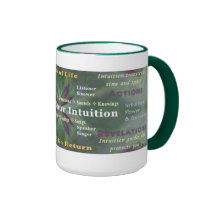 Listen to Your Intuition cup mugs