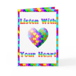 Listen With Your Heart Greeting Cards