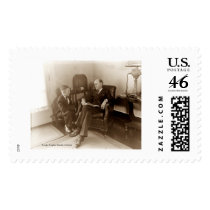 Listing to the Radio postage by bhbphotos Listing to the Radio postage