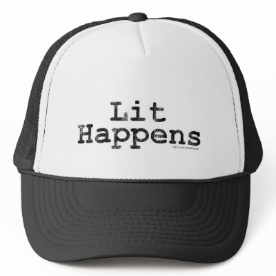 Lit Happens! Hats by Writersfort
