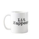 Lit Happens! mugs
