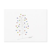 Lit Up Post Card