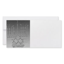 Lite the Chanukah candles photo cards