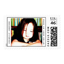 Literacy Postage Stamp by sumiko Literacy Postage Stamp