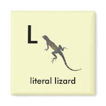 literal lizard magnets by twelfthhouse literal lizard magnets