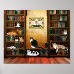 Literary cats posters