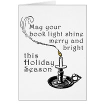 Literary Holiday Card cards