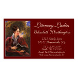 Literary Ladies Bookshop, Book Fair, Book Club Business Card Template