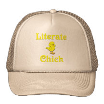 Literate Chick Hat
